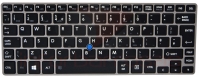 Teclado Toshiba Portege Z30-A Black Com Silver Frame Com Backlight Versão UK